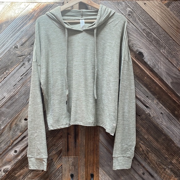 Marika Tops - MARIKA Luxe Cropped Hoodie